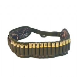 Tactical Hunting Catridge Belt 30 Loop Camo Shell Bandolier Belt Gun Bullet Pouch Cartridge Waist Bag for Military