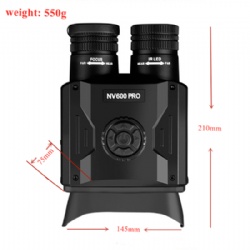 Night Vision Binoculars Digital IR Telescope Night Range 500m Photos Video Recording Hunting Camera Free 16gb Card